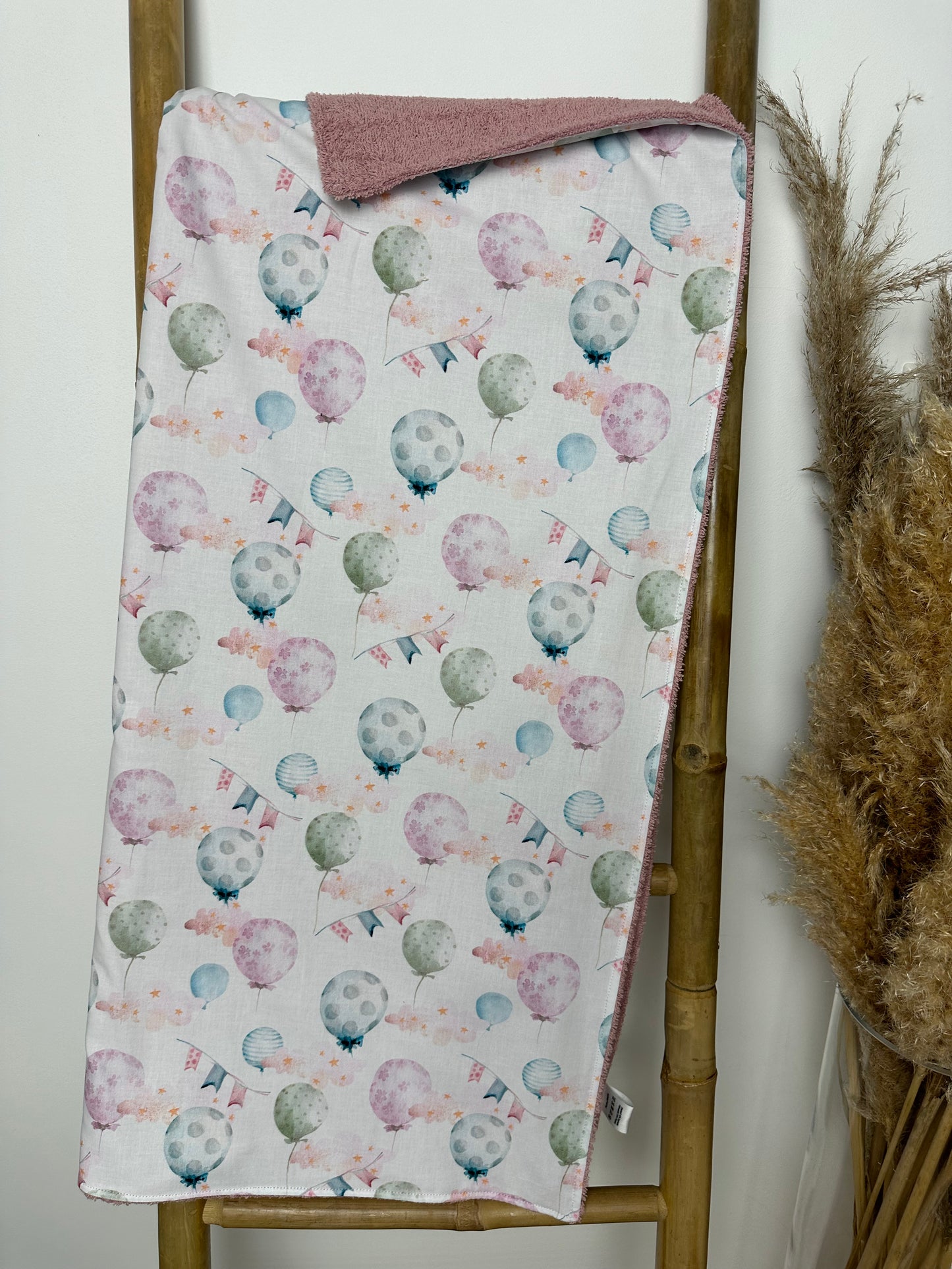 Kuschelige Babydecke aus Waffelpique & Frottee – Perfekt für zarte Träume